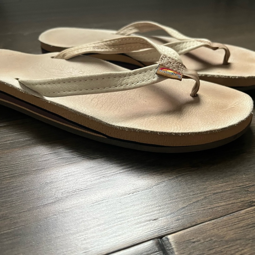 Rainbow Double Layer Arch Support Classic Leather… - image 3